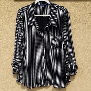Women's Polka Dot blouse